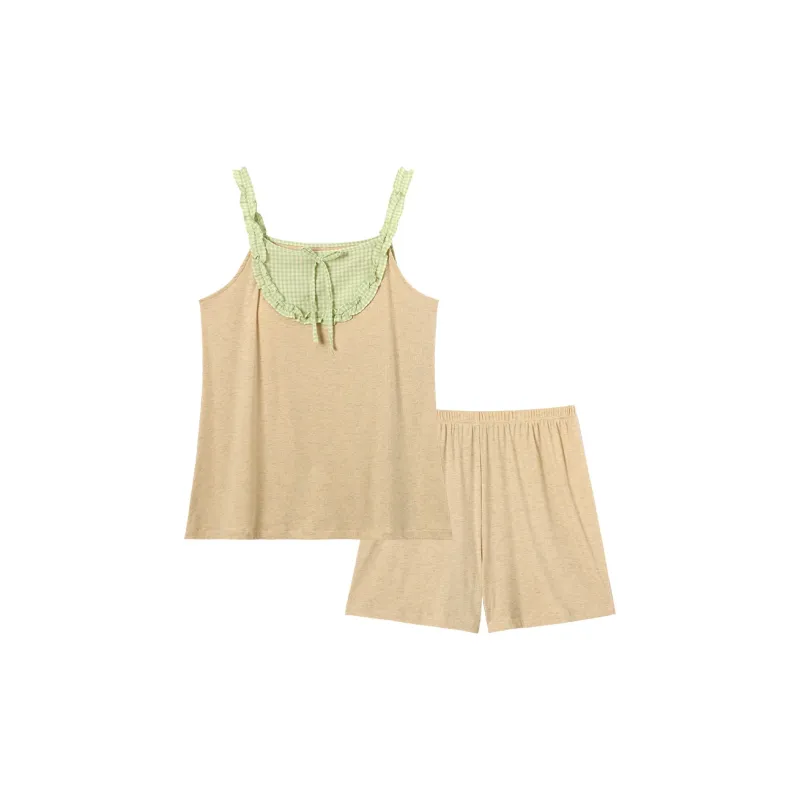 YUZHAOLIN Pajama Set Summer Women's-0