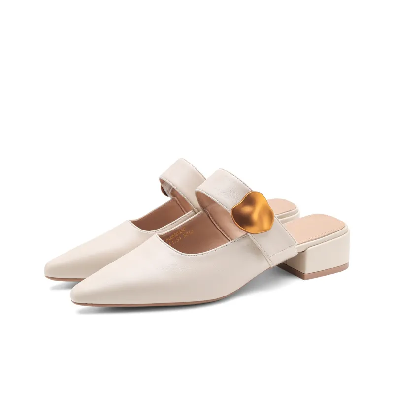 FOXER Slip Resistant Abrasion Resistant Closed Toe Slippers Women's-4