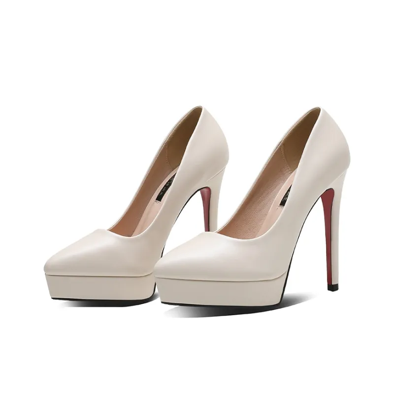 Lan Miao Slim Heel High Heels 12CM Women's-1