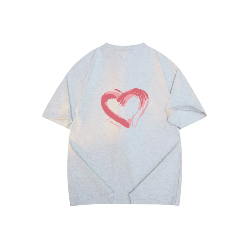 Caramella Drop Shoulder Sleeve T Shirt Women's-5