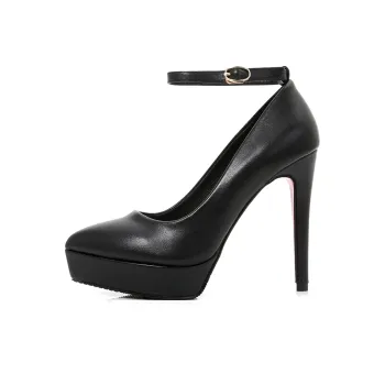 Lan Miao Slim Heel High Heels 12CM Women's Black