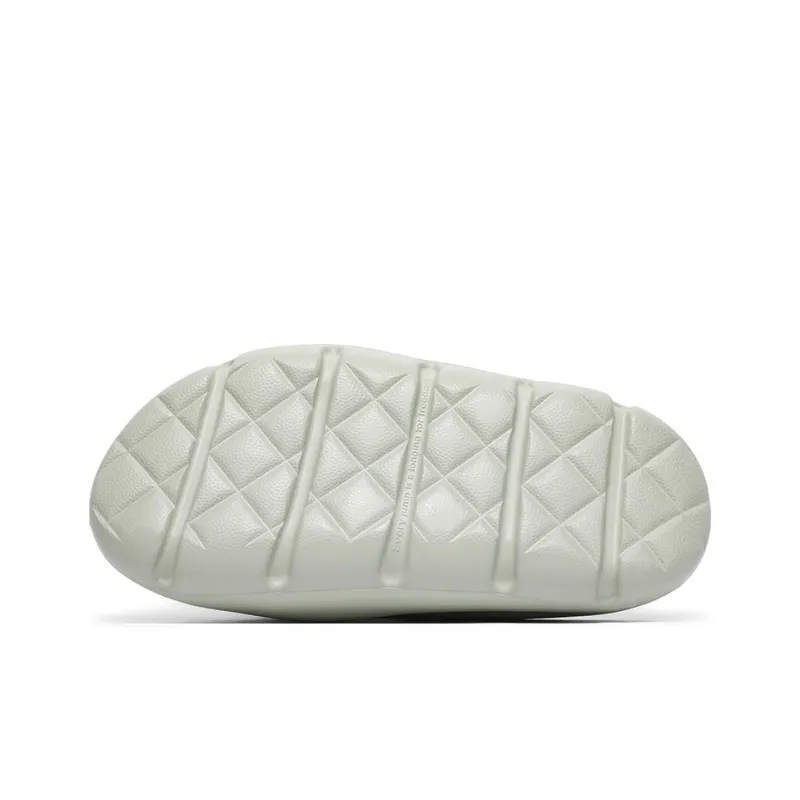 TCELLARS Slip Resistant Quick Dry Antibacterial Cushioning Slide Slippers Unisex Matcha Dull Green-3