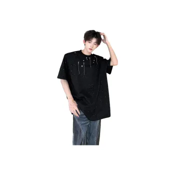 H.V.G.A T Shirts Unisex Black