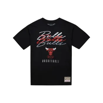 Mitchell & Ness SS25 T Shirt Unisex Black