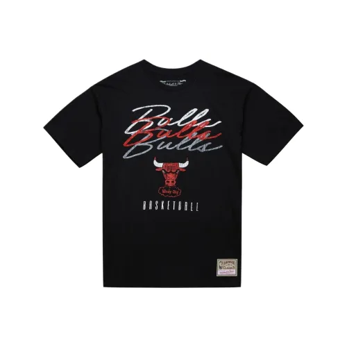 Mitchell & Ness SS25 T Shirts Unisex Black