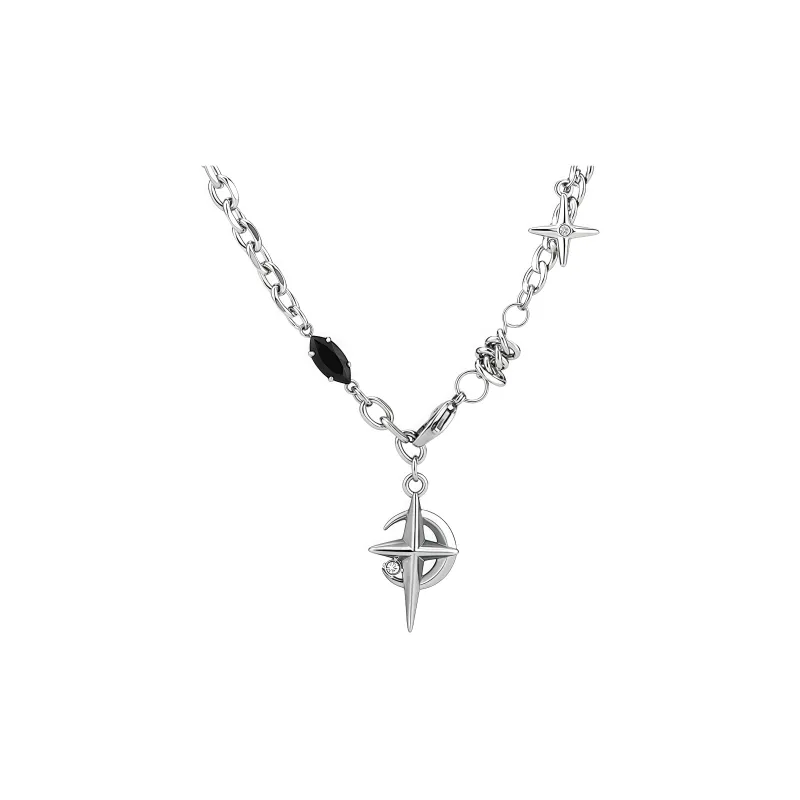 NIGHT RIDER DRIGINAL Titanium Steel Necklaces Men's-0