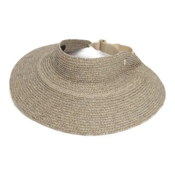 HELEN KAMINSKI Raffia Sun Protection Hats Unisex Brown