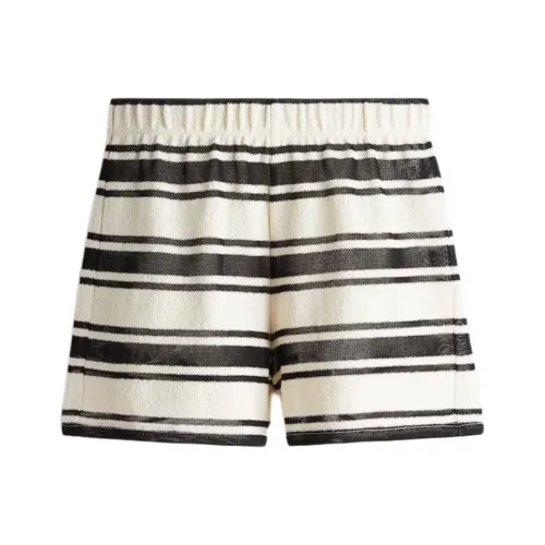 H&M Casual Shorts Women's Cream/Black