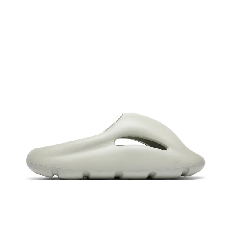TCELLARS Slip Resistant Quick Dry Antibacterial Cushioning Slide Slippers Unisex Matcha Dull Green-1
