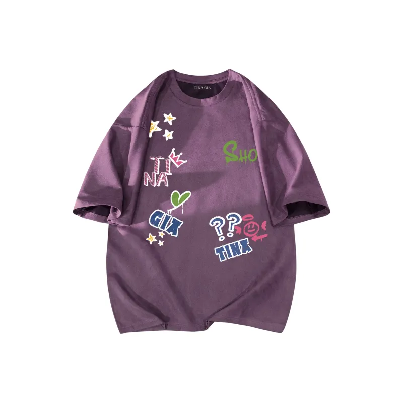 TINA GIA T-Shirts Unisex-8