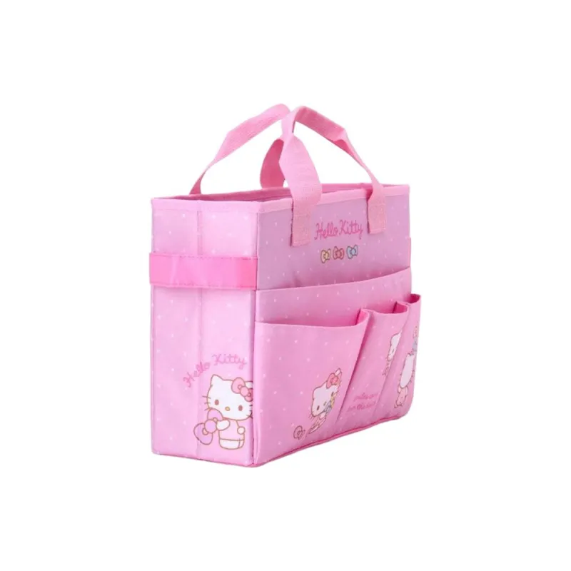 Sanrio Hello Kitty Canvas Bag Travel Storage Bag Women's Pink-1