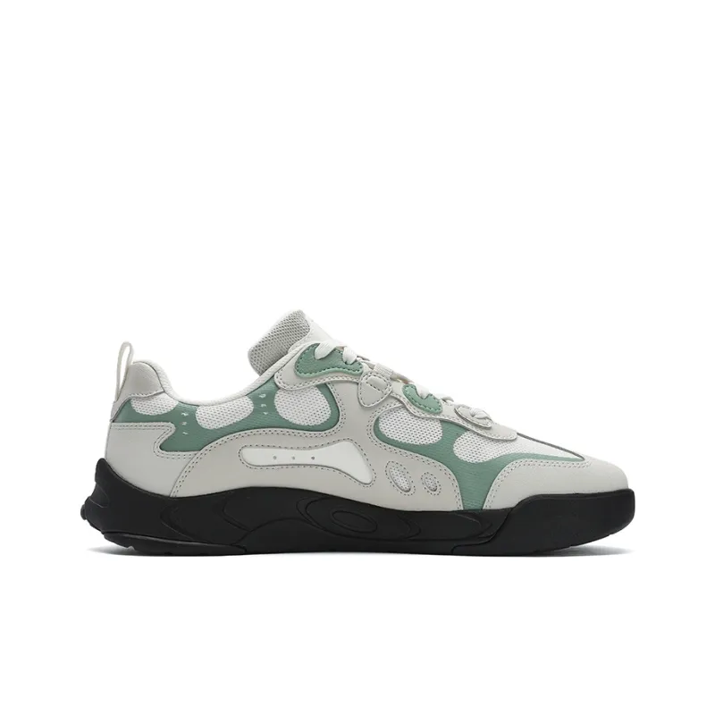 FILA STAR RHYTHM Star Rhythm Shoes Low Top Skateboard Shoes Men's White Green-1