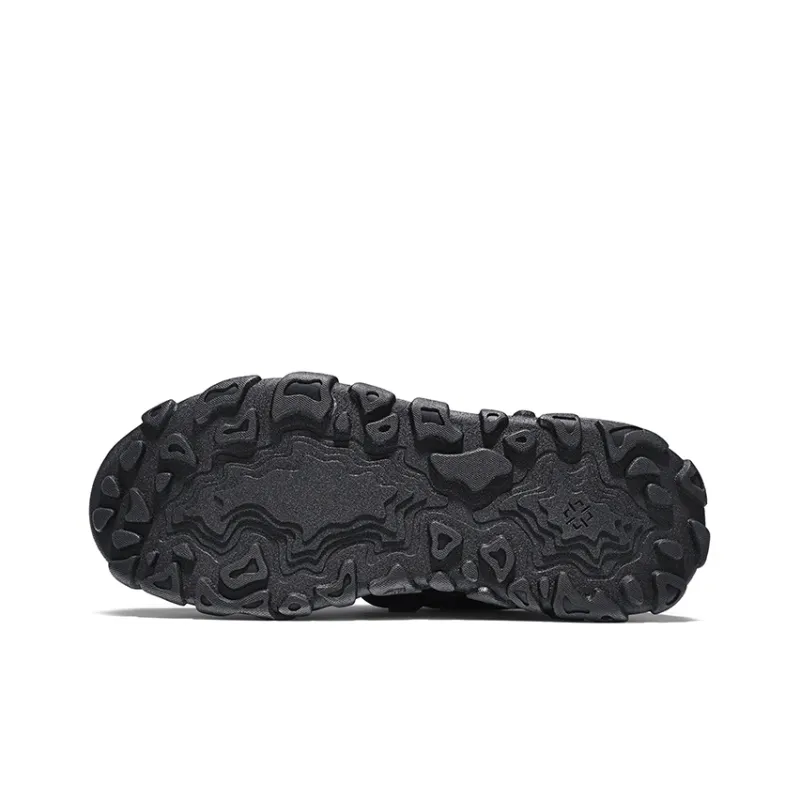 SALAXI Low Top Chunky Sneakers Men's Polished Black-5