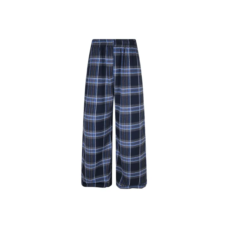 JASONWOOD Casual Pants Unisex Blue-1