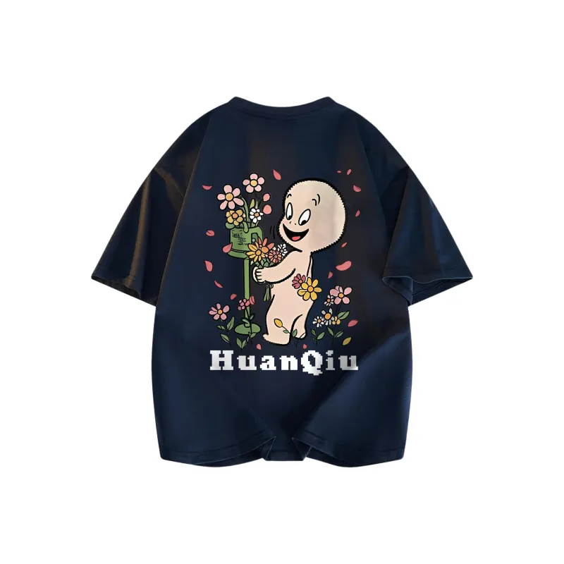 HUANQIU T-Shirts Unisex-9