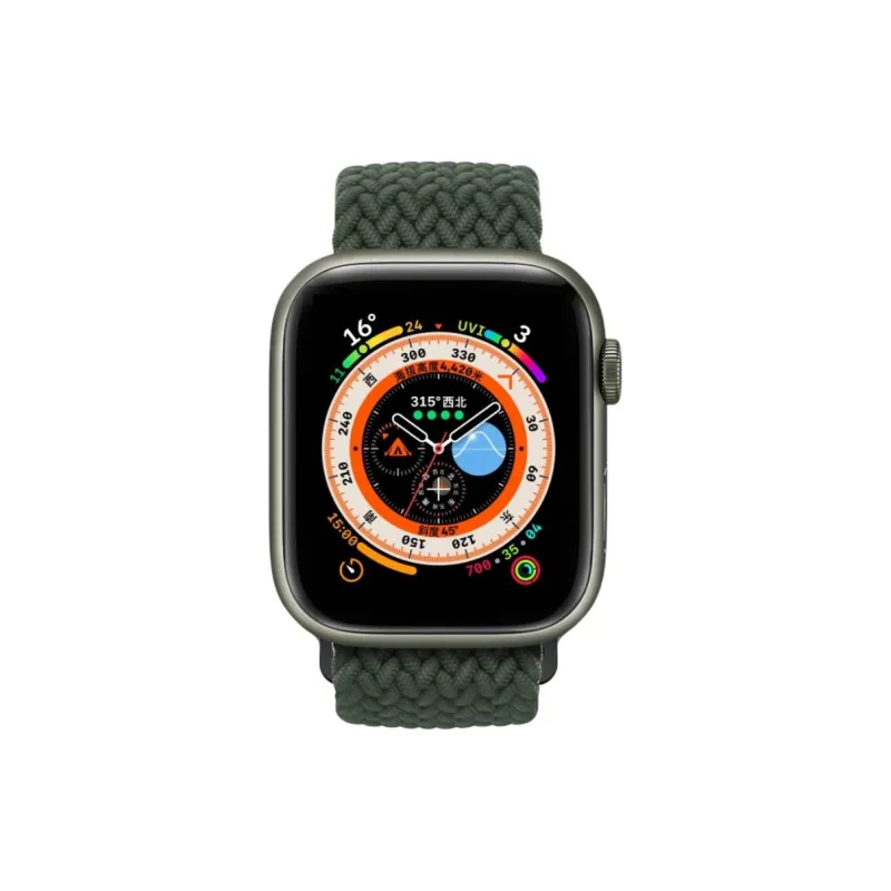 KVZUVUU Apple Compatibility Watch Band Nylon Material-4