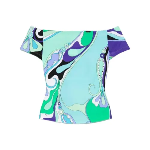 EMILIO PUCCI T Shirt Women's Blue