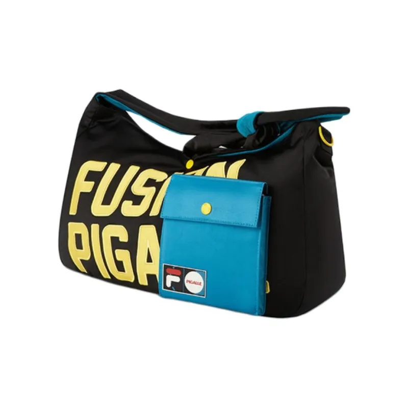 FILA FUSION Fabric Shoulder Bag XS Unisex Black-2
