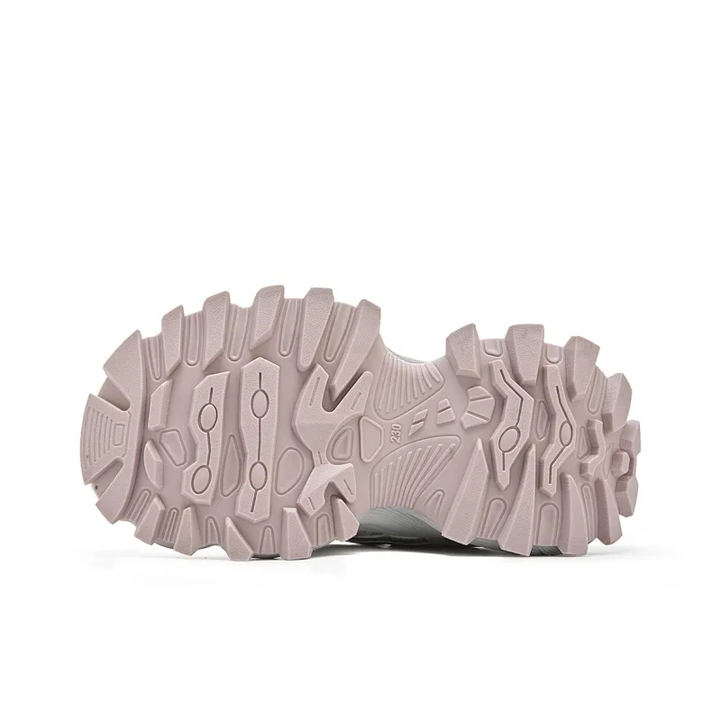 La Chapelle Low Top Chunky Sneakers Women's Pink-6