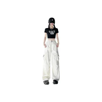 Flowers In Water Cargo Pants Women's