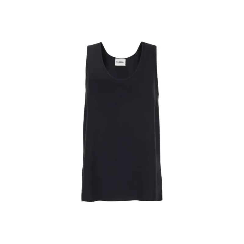 PAROSH SS25 T Shirt Women's Black-0
