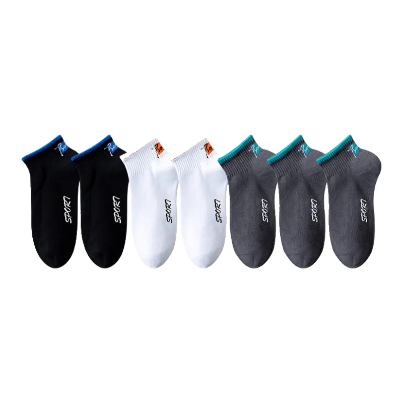 Cotton Gene Ankle Socks Men's 7 Pack-1