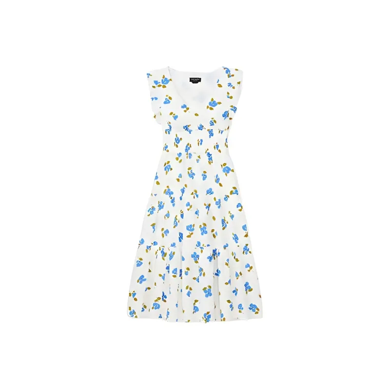 Kate Spade Mainline Collection SS25 Sleeveless Dress Women's White-0