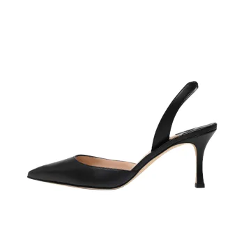 MANOLO BLAHNIK Carolyne Slim Heel High Heels 7cm Women's Black