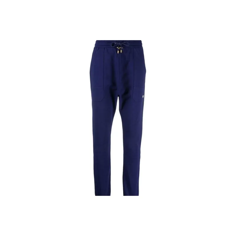 BALMAIN SS23 Casual Pants Women's Blue-4