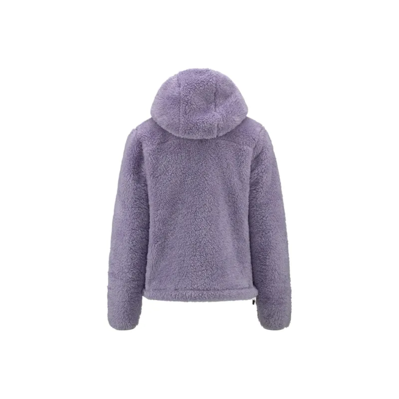Kappa Velvet feel Coat Women's Purple-1