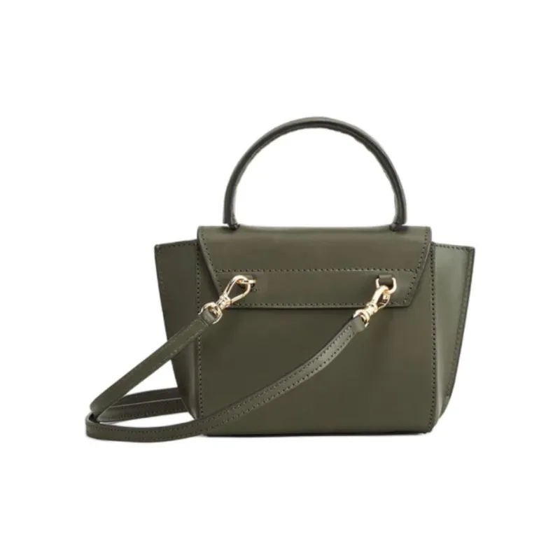 ATP Atelier Calfskin Shoulder Bag, Crossbody Bag, Handbag Mini Women's Green-1
