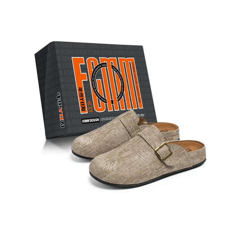 FCMM Closed Toe Slippers Men's Box-0