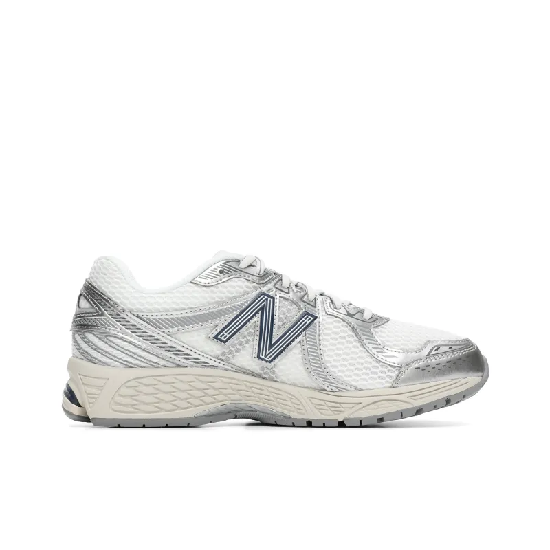 New Balance 860 Breathable, Coverage, Support, Balance, Lightweight Low Top Casual Shoes Unisex Silver-1