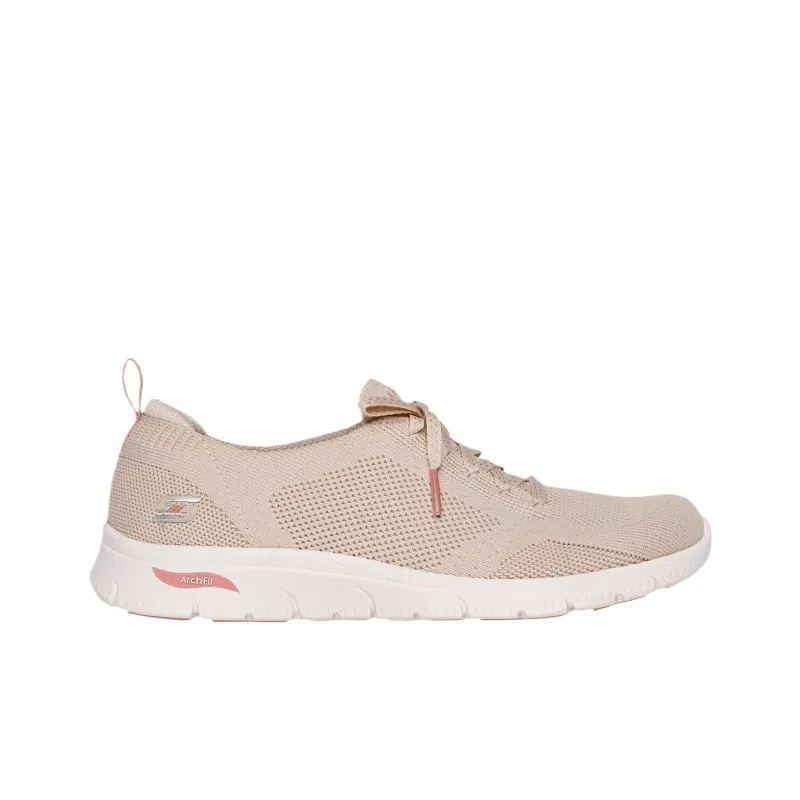 Skechers Arch Fit Refine 2.0 Low Top Casual Shoes Women's Khaki-1