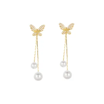 WAW Gold Plated Copper Earrings Women's