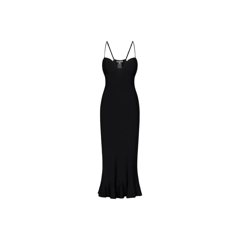 Nensi Dojaka Knitted Midi Dress-0