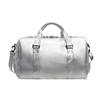 Tonlion PU Travel Bag Unisex Silver