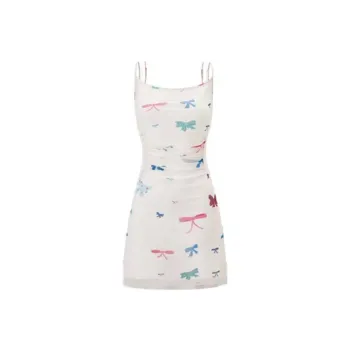 GUOZHEN Short Sleeved Dress Women's