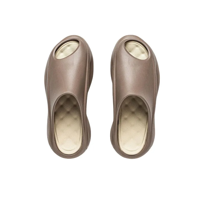 LiNing Yun You Slay Slip Resistant Abrasion Resistant Slide Slippers Unisex Brown-3