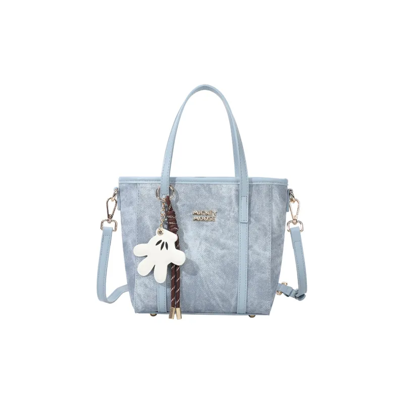 MESUCA ×Disney Mickey Series Synthetic Leather Basket Bag, Shoulder Bag, Crossbody Bag, Handbag Women's-10