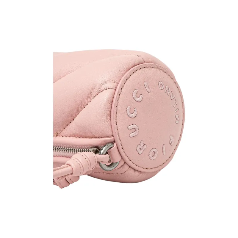 FIORUCCI Natural Leather Shoulder Bag Extra Mini Women's Pink-3