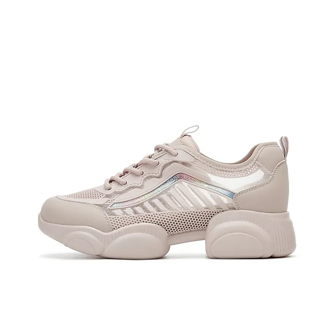 DAPHNE Breathable Low Top Chunky Sneakers Women's-0