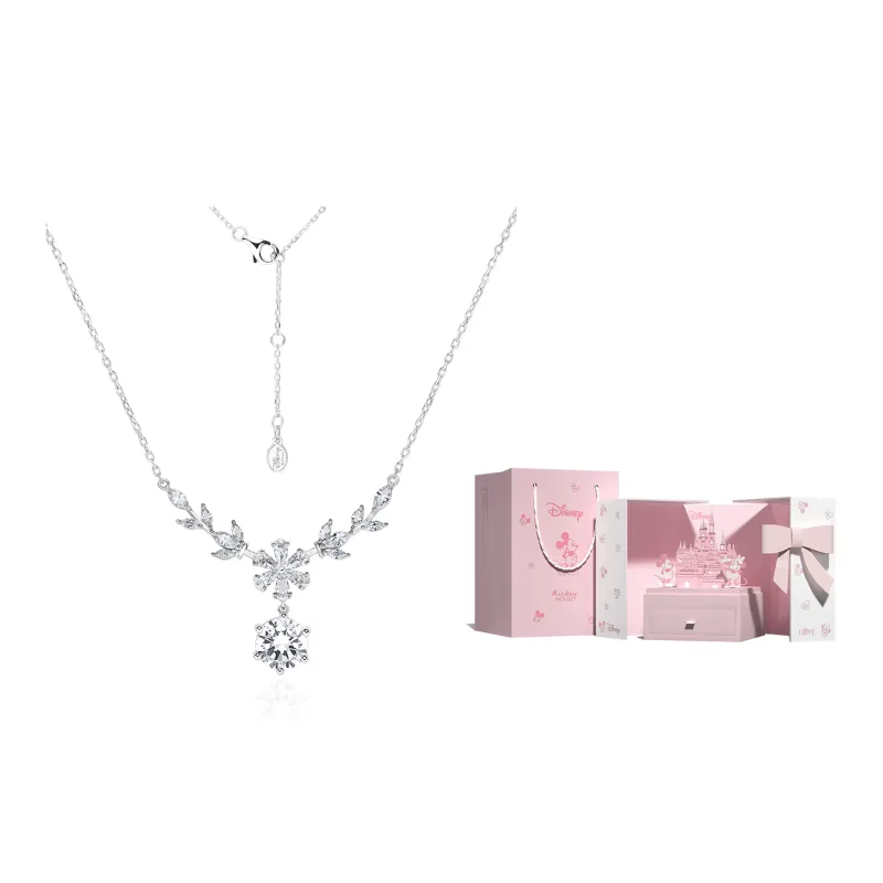 Disney Princess 925 Sterling Silver Necklaces Women's-0