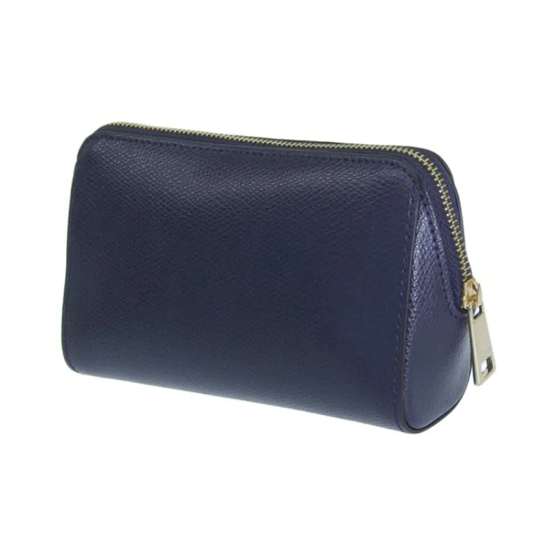 Furla Leather Clutch Women's Dark Blue-2