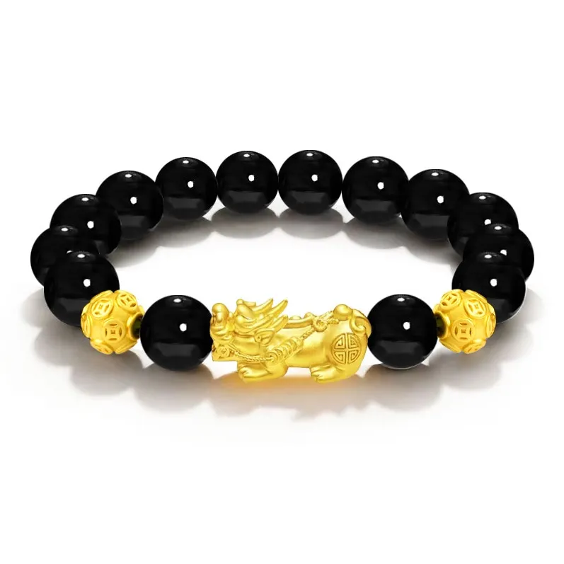 Master Kim Agate Bracelets Unisex-1