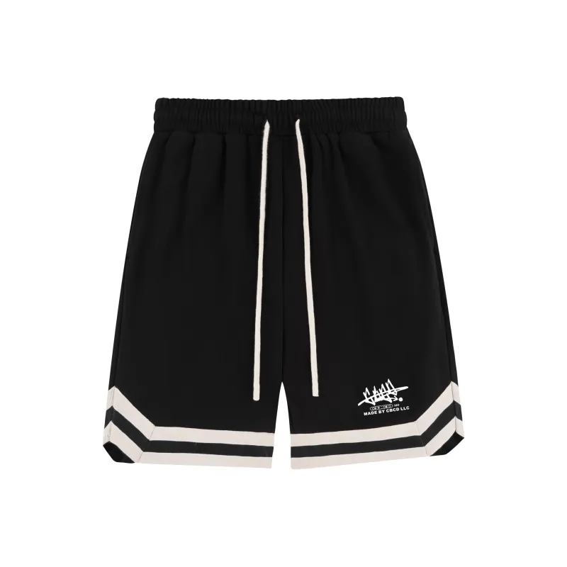 CBCD Casual Shorts Unisex Black-0