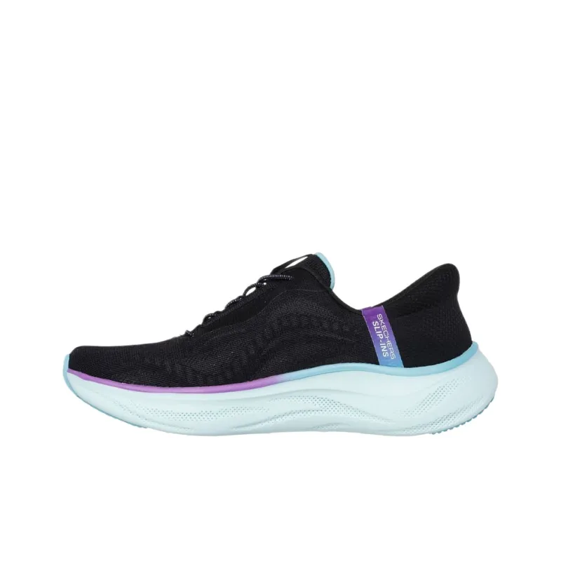 Skechers Low Top Casual Shoes Women's Black-2