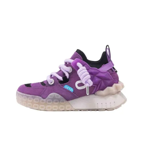 OETZI Purple Radiance Slip Resistant Low Top Casual Shoes Women's Purple