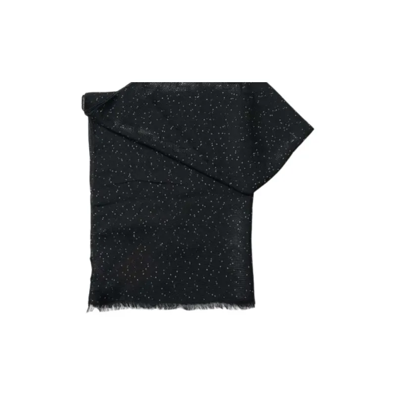MISSONI Viscose, Polyester, Modal Knit Scarves Women's Black-2