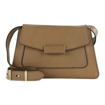 THE BRIDGE Leather Shoulder Bag Women's Brown